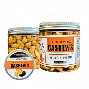 Hạt Điều Vị Phô Mai ( hộp nắp nhôm ) 250Gr