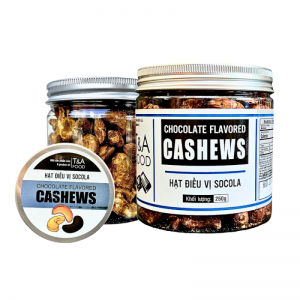 Hạt Điều Vị Socola ( hộp nắp nhôm ) 250Gr