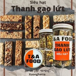 Thanh Gạo Lứt Siêu Hạt cao cấp 300Gr ( nắp nhôm )