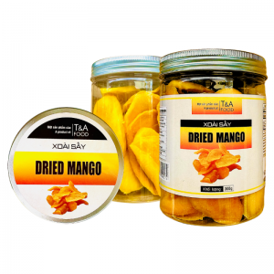 Xoài Sấy Dẻo Cao Cấp 300Gr ( hộp nắp nhôm )