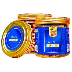 Hạt Óc Chó Mỹ ( không vỏ ) hộp nắp nhôm 180G tem xanh