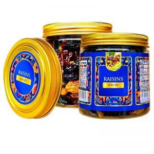 Nho Raisins Hộp Nắp Nhôm 300g tem văn xanh