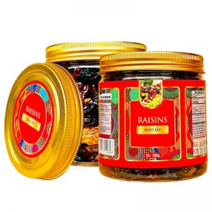 Nho Raisins Hộp Nắp Nhôm 300g tem văn đỏ