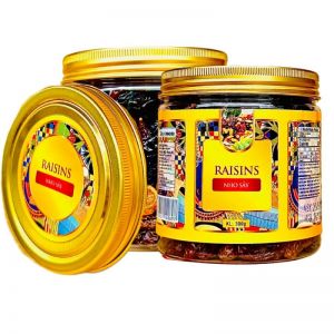 Nho Raisins Hộp Nắp Nhôm 300g tem văn vàng