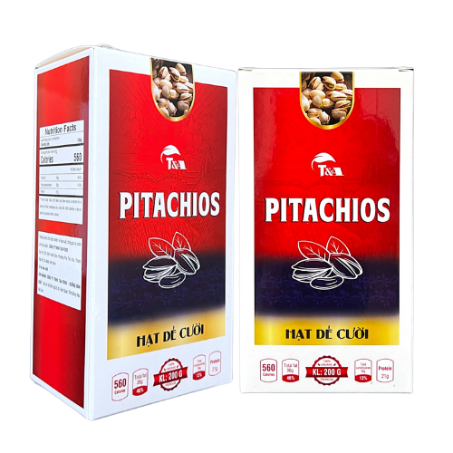 Hạt Dẻ Cười Mỹ ( hộp giấy ) 200Gr