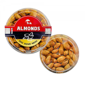 Hạnh Nhân Mỹ - Vỏ Bơ 200Gr hộp tròn meka