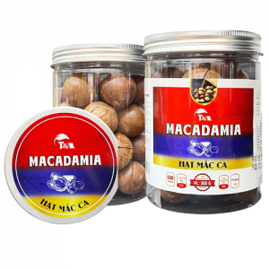 Hạt Mắcca Nứt Vỏ Size Lớn 25-28 Hộp nắp nhôm 300g