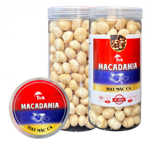 Hạt Mắc ca Nhân size Lớn Hộp nắp nhôm 500g