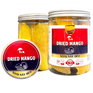 Xoài Sấy Dẻo Cao Cấp Hộp nắp nhôm 300Gr