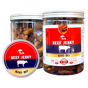 Khô Bò Sợi Cao Cấp hộp nắp nhôm 200Gr